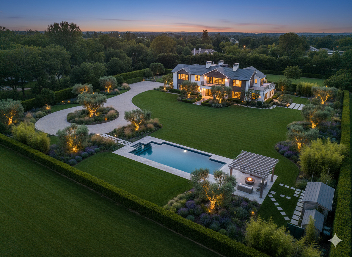 Complete landscape design package